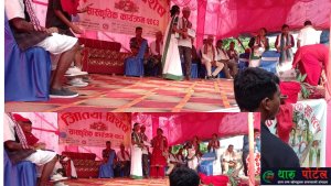 पथरीशनिश्चरेमा जितिया पर्वमा विशेष साँस्कृतिक कार्यक्रम ।थारू पाेर्टल